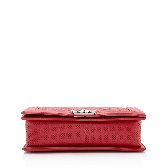 Chanel Perforated Lambskin New Medium Boy Bag - Picture 4 of 15